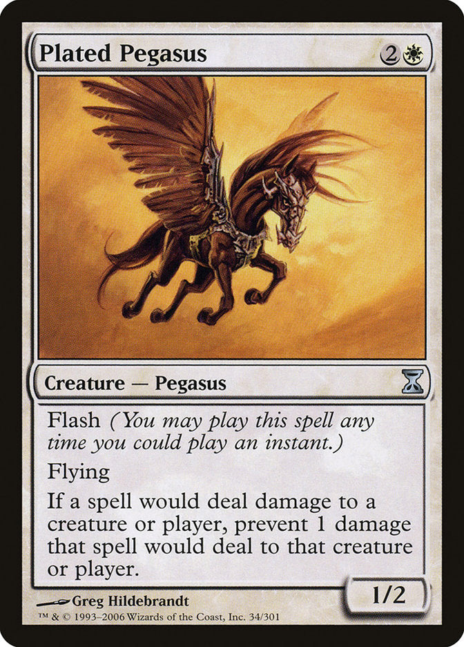 Plated Pegasus [Time Spiral] | D20 Games