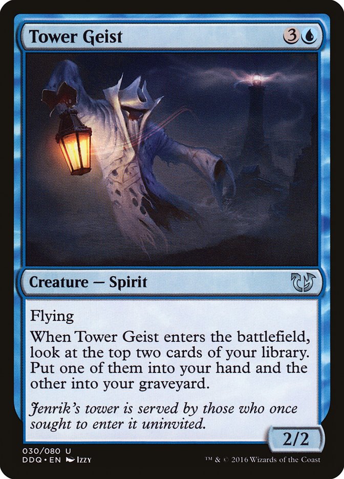 Tower Geist [Duel Decks: Blessed vs. Cursed] | D20 Games