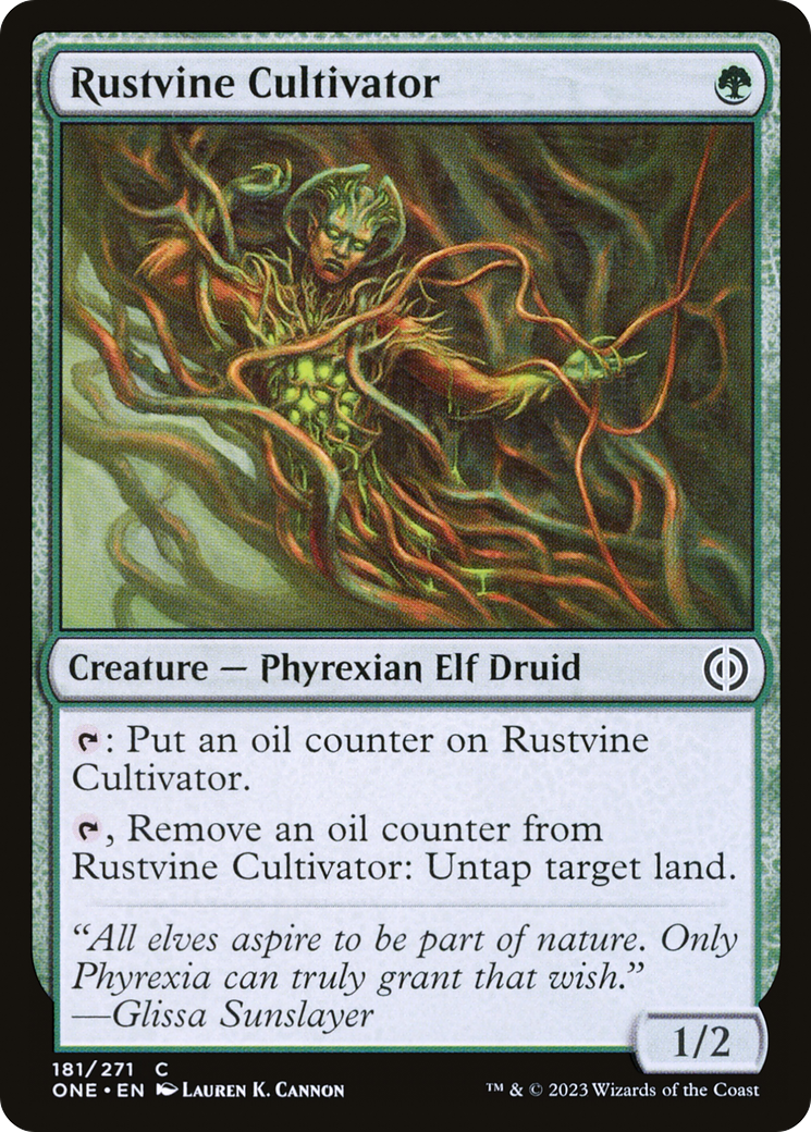 Rustvine Cultivator [Phyrexia: All Will Be One] | D20 Games