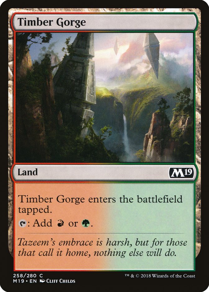 Timber Gorge [Core Set 2019] | D20 Games