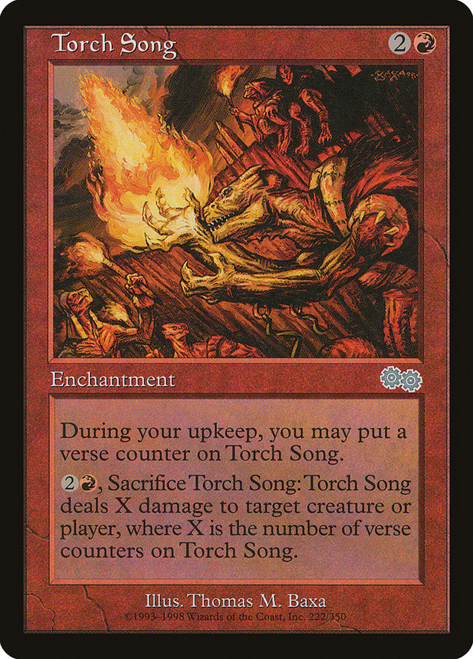 Torch Song [Urza's Saga] | D20 Games