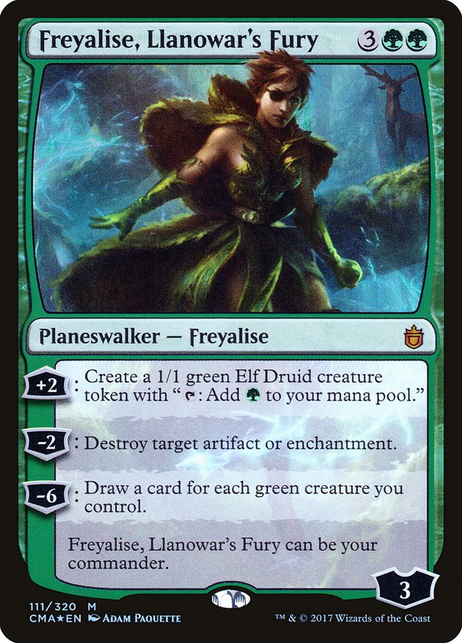 Freyalise, Llanowar's Fury [Commander Anthology] | D20 Games