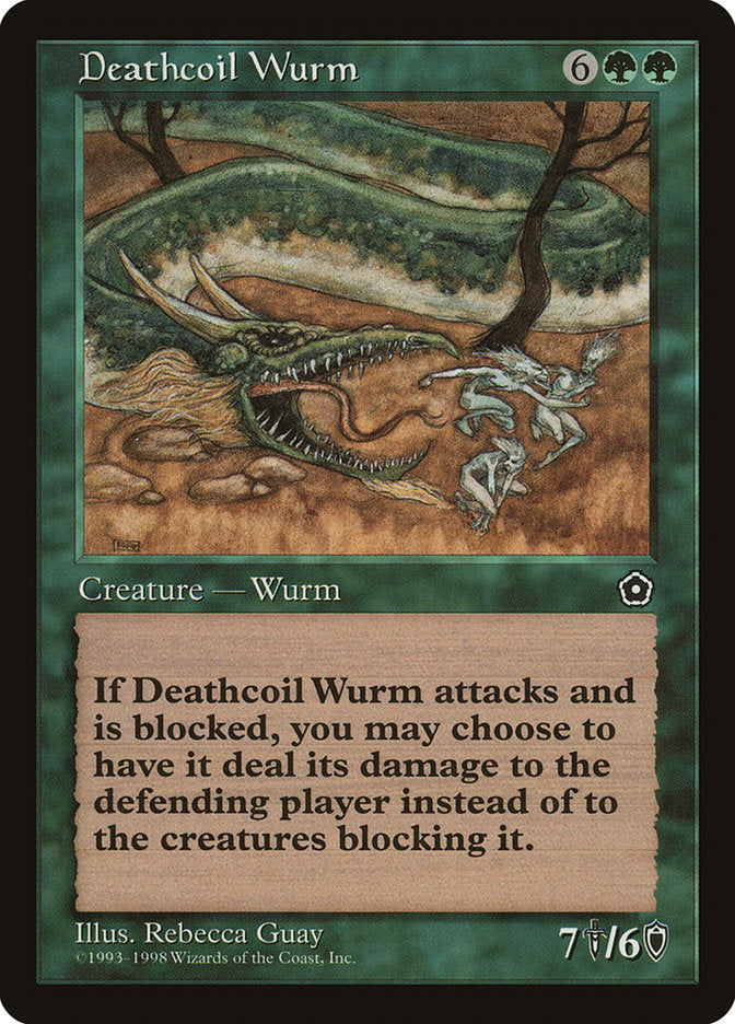Deathcoil Wurm [Portal Second Age] | D20 Games