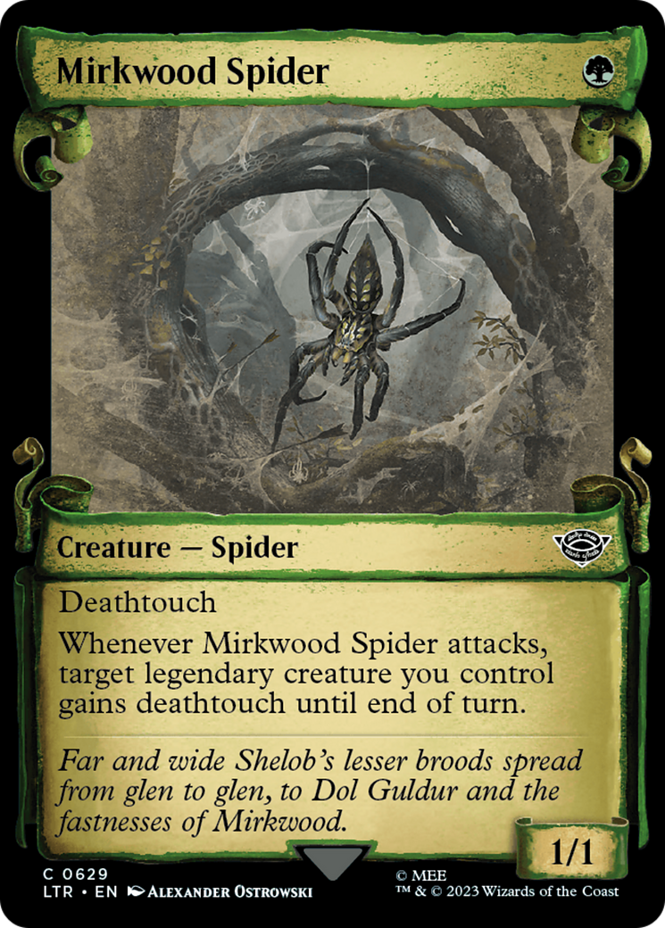 Mirkwood Spider [The Lord of the Rings: Tales of Middle-Earth Showcase Scrolls] | D20 Games