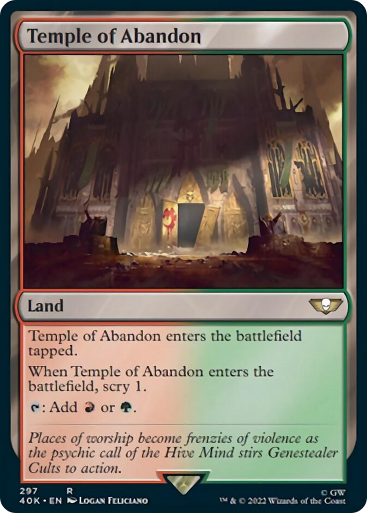 Temple of Abandon [Universes Beyond: Warhammer 40,000] | D20 Games