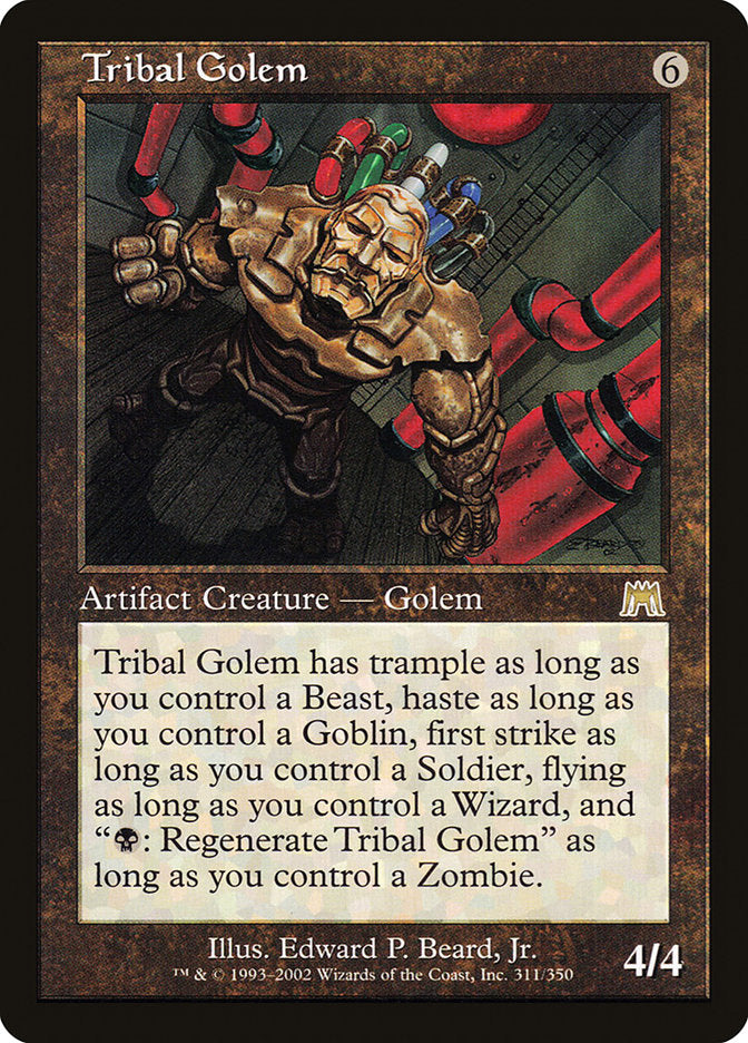 Tribal Golem [Onslaught] | D20 Games