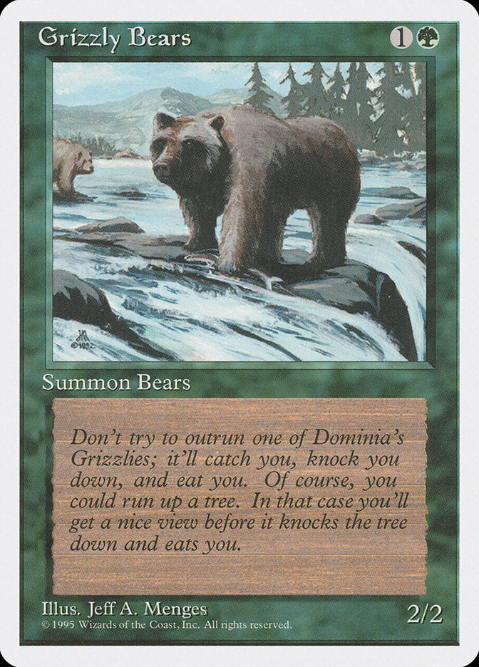 Grizzly Bears [Fourth Edition] | D20 Games