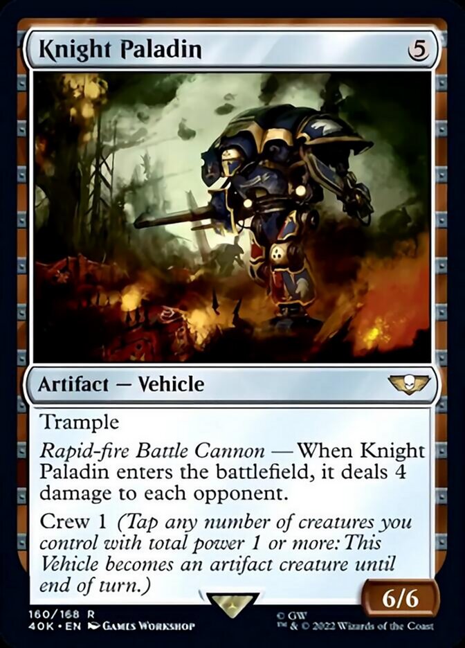 Knight Paladin [Universes Beyond: Warhammer 40,000] | D20 Games