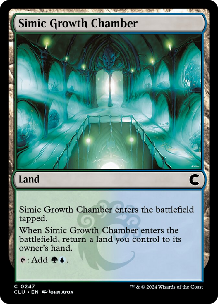 Simic Growth Chamber [Ravnica: Clue Edition] | D20 Games