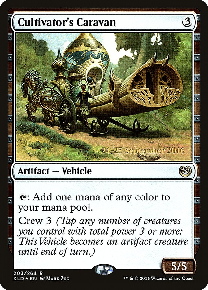 Cultivator's Caravan  [Kaladesh Prerelease Promos] | D20 Games