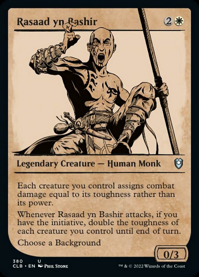 Rasaad yn Bashir (Showcase) [Commander Legends: Battle for Baldur's Gate] | D20 Games