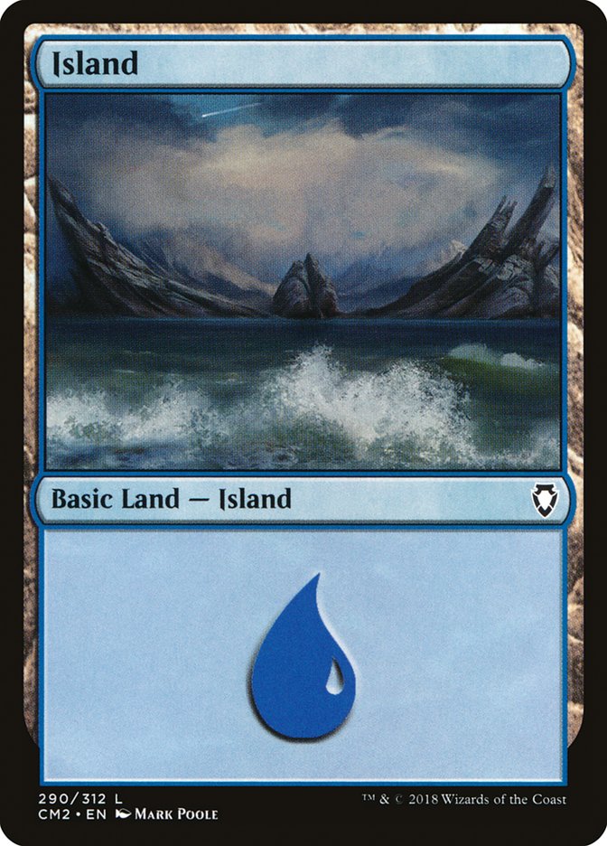 Island (290) [Commander Anthology Volume II] | D20 Games