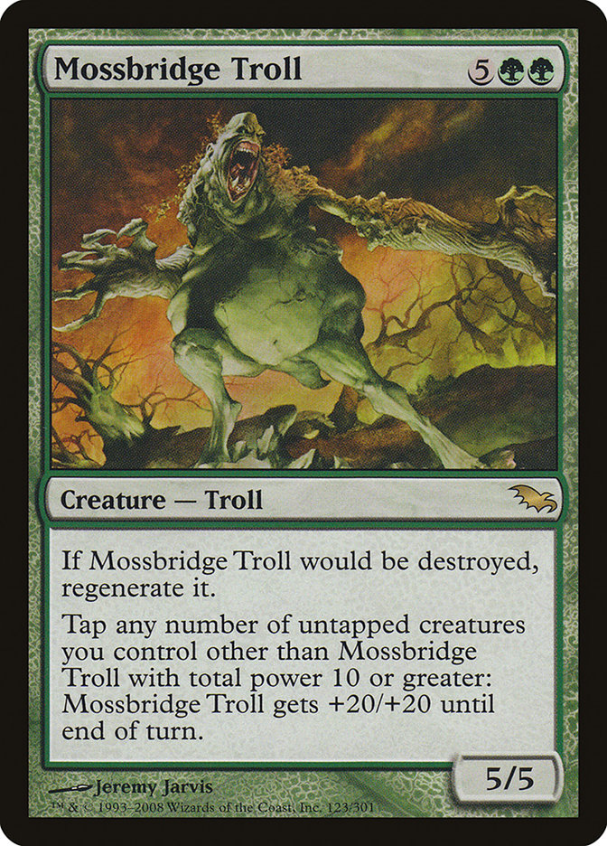 Mossbridge Troll [Shadowmoor] | D20 Games