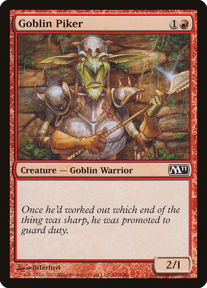 Goblin Piker [Magic 2011] | D20 Games