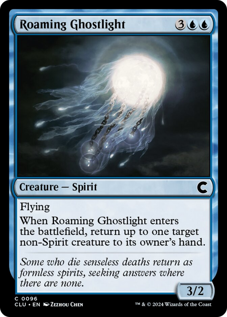 Roaming Ghostlight [Ravnica: Clue Edition] | D20 Games