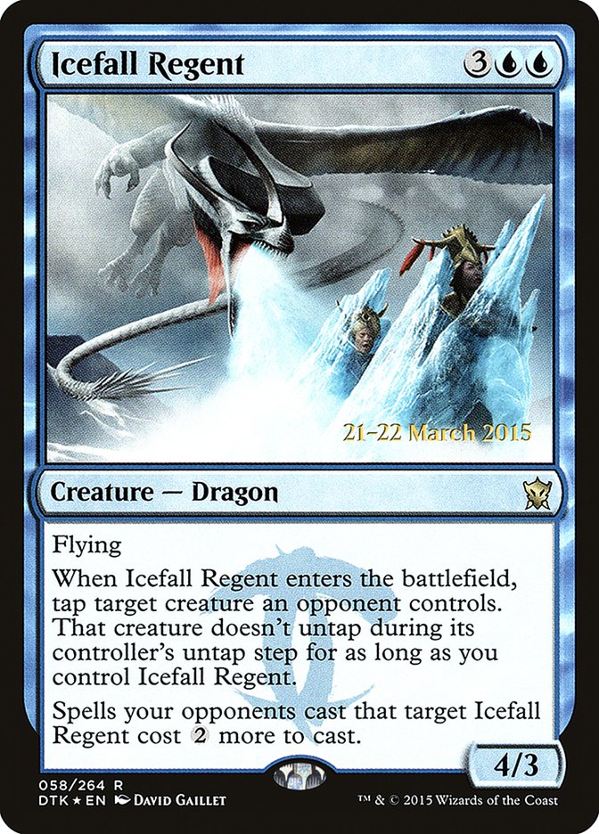 Icefall Regent  [Dragons of Tarkir Prerelease Promos] | D20 Games