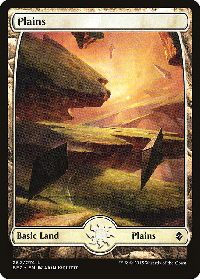 Plains (252) [Battle for Zendikar] | D20 Games