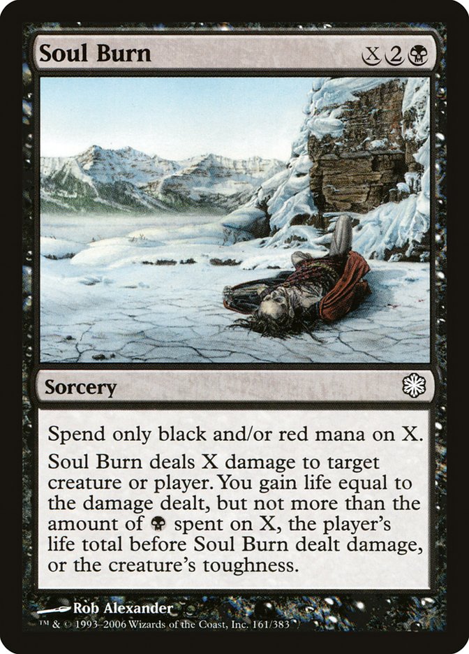 Soul Burn [Coldsnap Theme Decks] | D20 Games