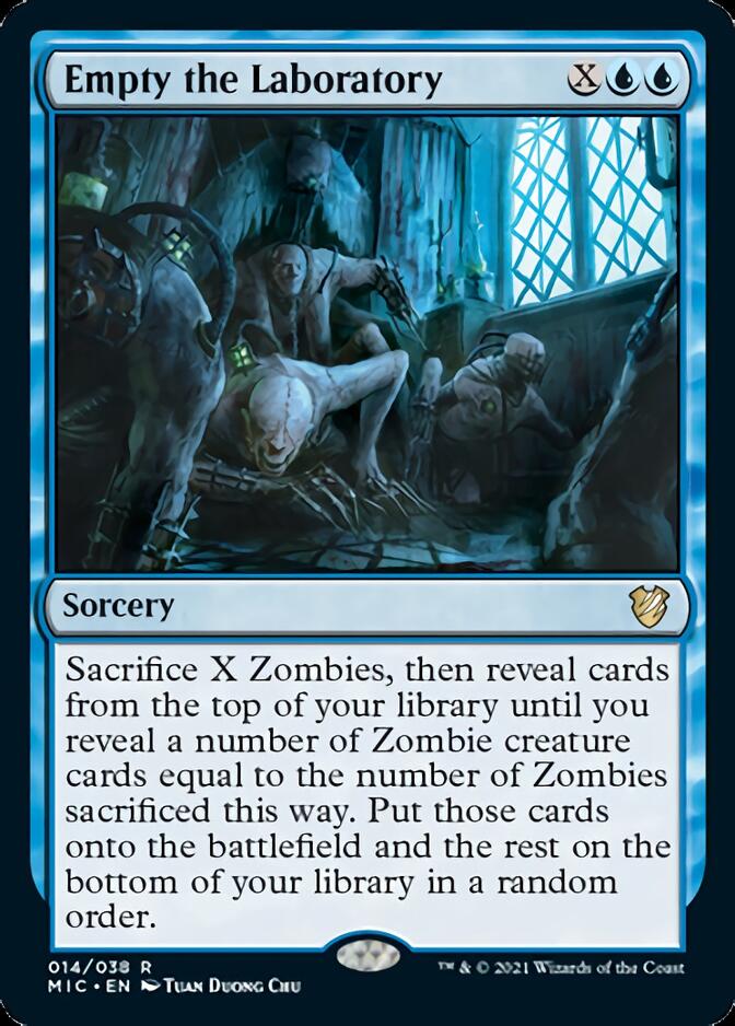 Empty the Laboratory [Innistrad: Midnight Hunt Commander] | D20 Games