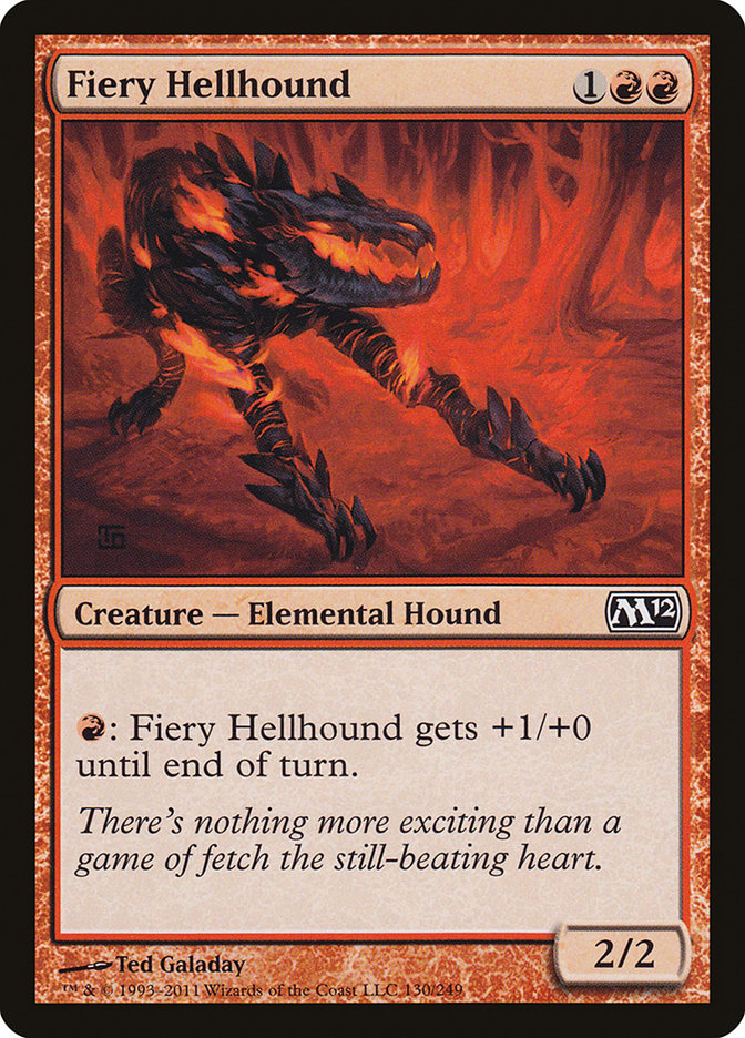 Fiery Hellhound [Magic 2012] | D20 Games