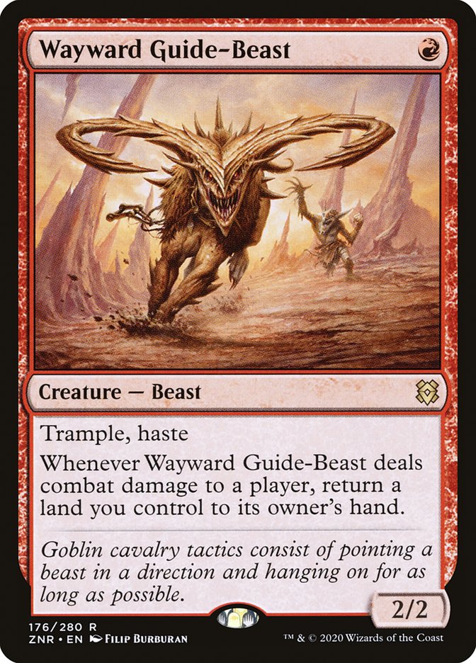 Wayward Guide-Beast [Zendikar Rising] | D20 Games