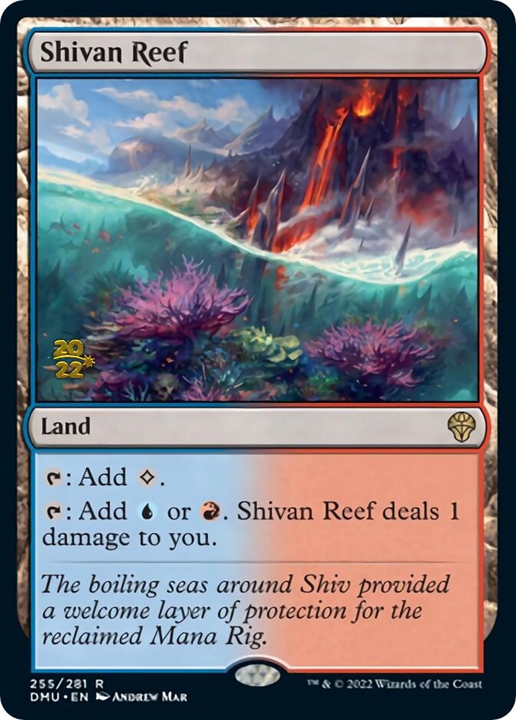 Shivan Reef [Dominaria United Prerelease Promos] | D20 Games