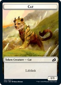 Cat // Human Soldier (003) Double-sided Token [Ikoria: Lair of Behemoths Tokens] | D20 Games