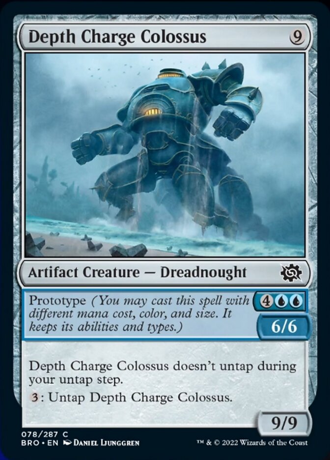 Depth Charge Colossus [The Brothers' War] | D20 Games