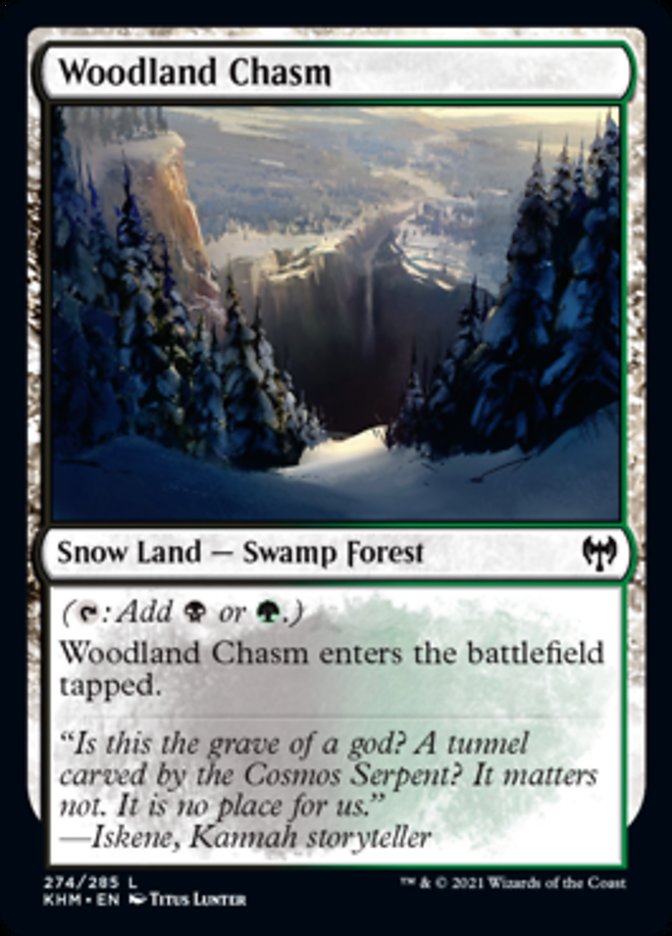Woodland Chasm [Kaldheim] | D20 Games