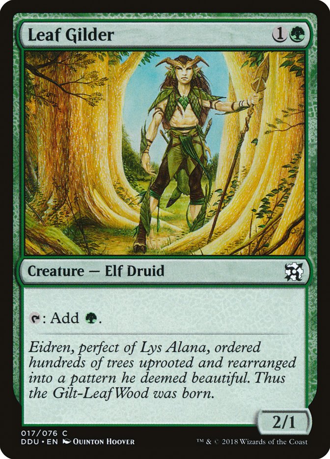 Leaf Gilder [Duel Decks: Elves vs. Inventors] | D20 Games