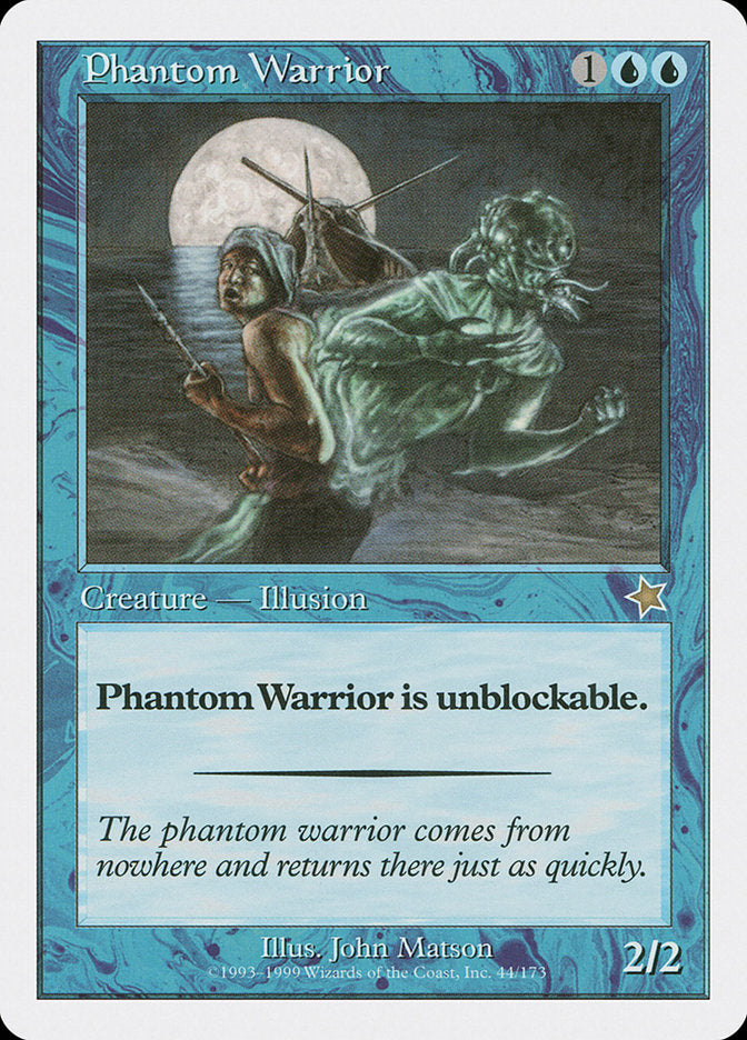 Phantom Warrior [Starter 1999] | D20 Games