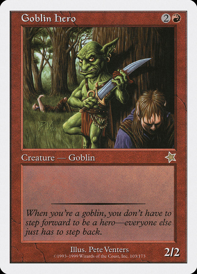 Goblin Hero [Starter 1999] | D20 Games