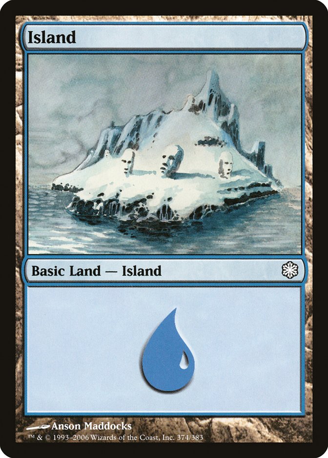 Island (374) [Coldsnap Theme Decks] | D20 Games