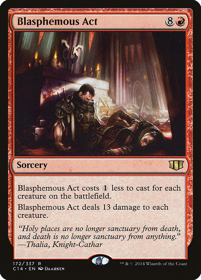 Blasphemous Act [Commander 2014] | D20 Games