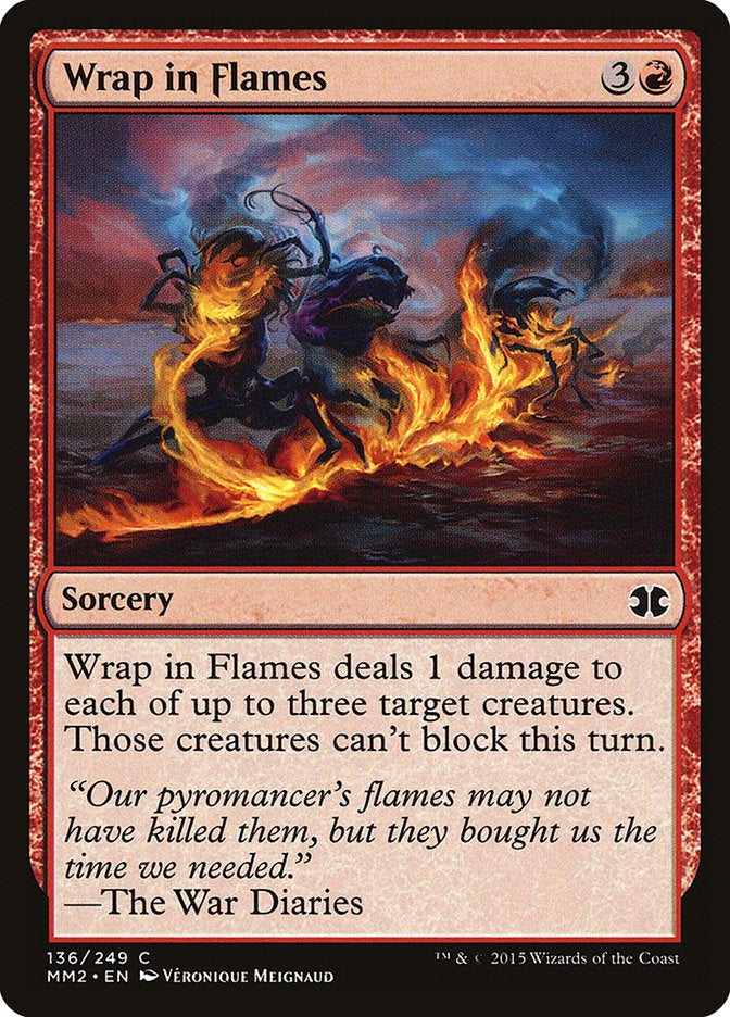 Wrap in Flames [Modern Masters 2015] | D20 Games