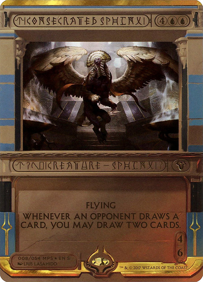 Consecrated Sphinx (Invocation) [Amonkhet Invocations] | D20 Games