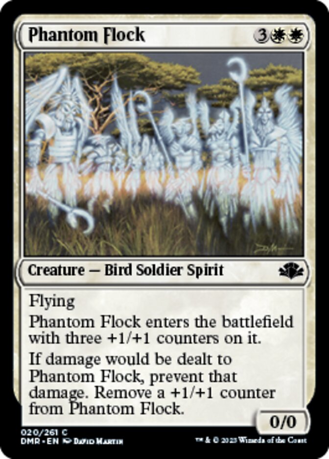 Phantom Flock [Dominaria Remastered] | D20 Games