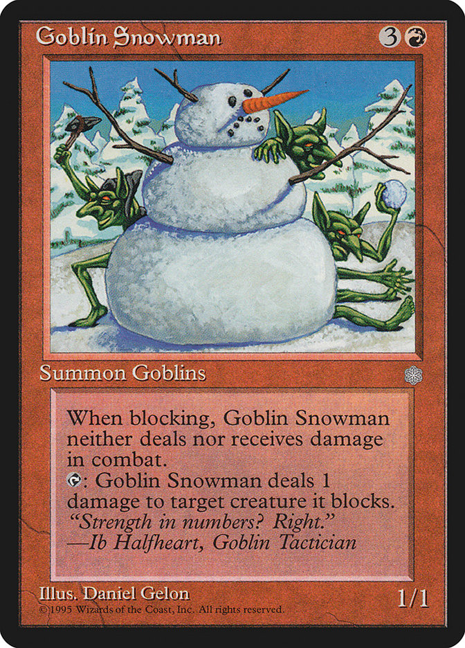 Goblin Snowman [Ice Age] | D20 Games