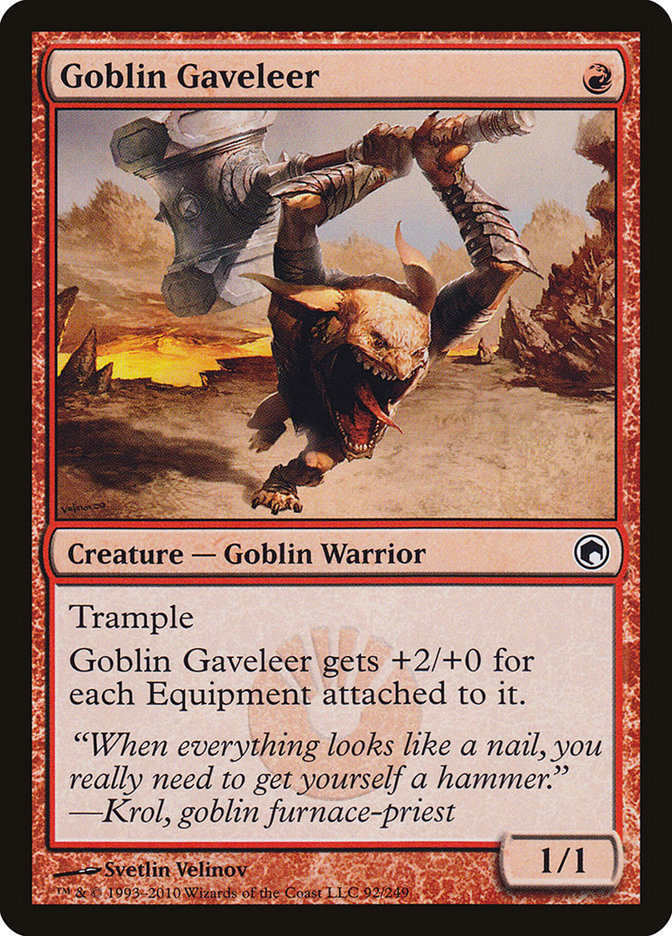 Goblin Gaveleer [Scars of Mirrodin] | D20 Games