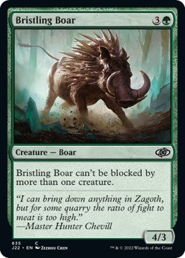 Bristling Boar [Jumpstart 2022] | D20 Games
