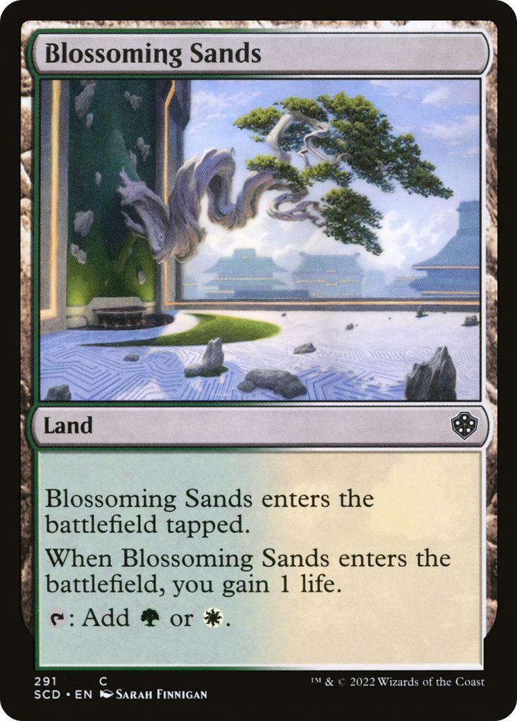 Blossoming Sands [Starter Commander Decks] | D20 Games