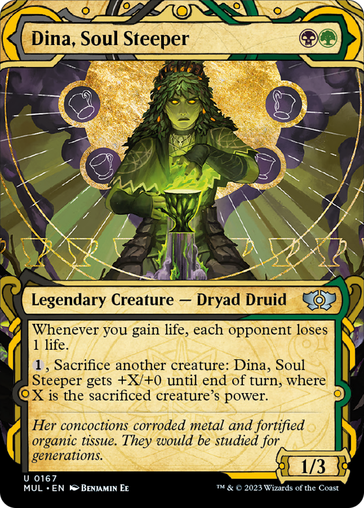 Dina, Soul Steeper (Halo Foil) [Multiverse Legends] | D20 Games