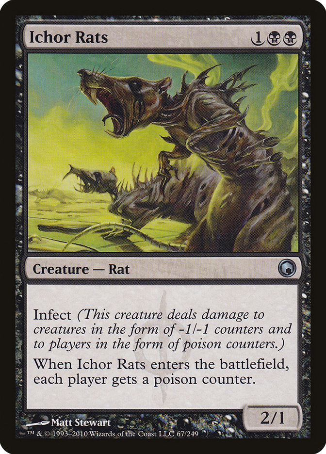 Ichor Rats [Scars of Mirrodin] | D20 Games
