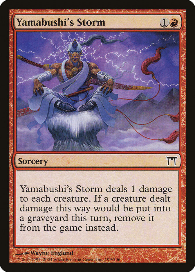 Yamabushi's Storm [Champions of Kamigawa] | D20 Games