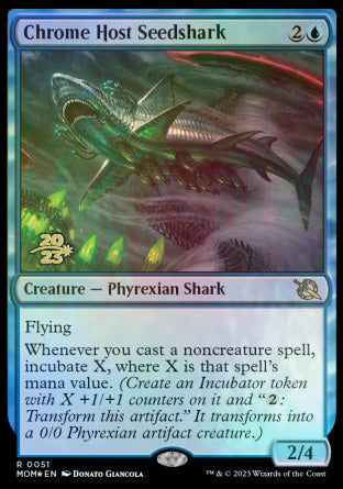 Chrome Host Seedshark [March of the Machine Prerelease Promos] | D20 Games