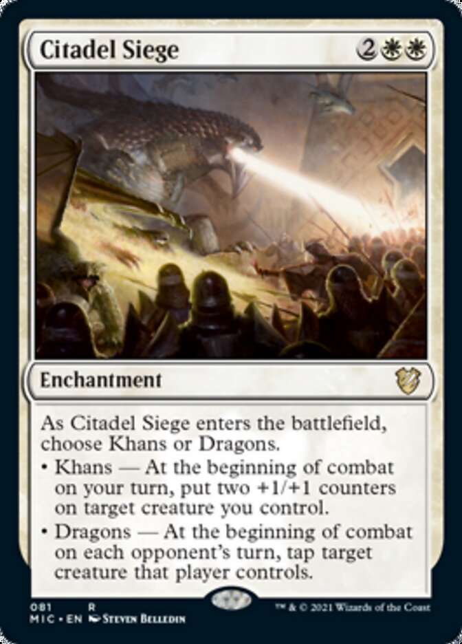 Citadel Siege [Innistrad: Midnight Hunt Commander] | D20 Games