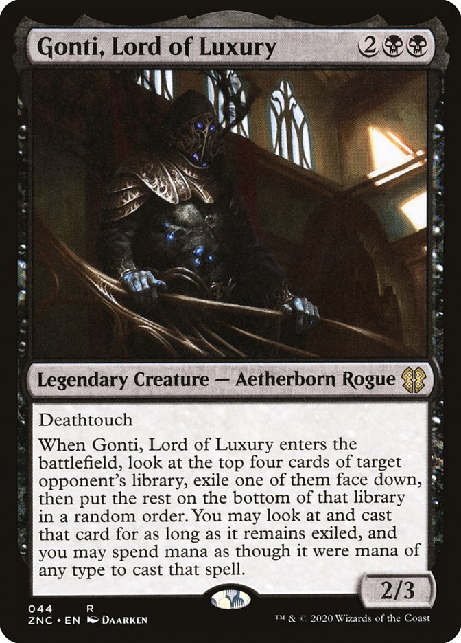 Gonti, Lord of Luxury [Zendikar Rising Commander] | D20 Games