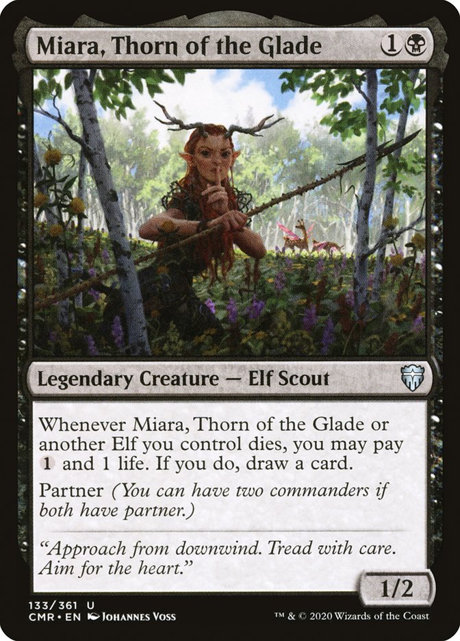 Miara, Thorn of the Glade [Commander Legends] | D20 Games