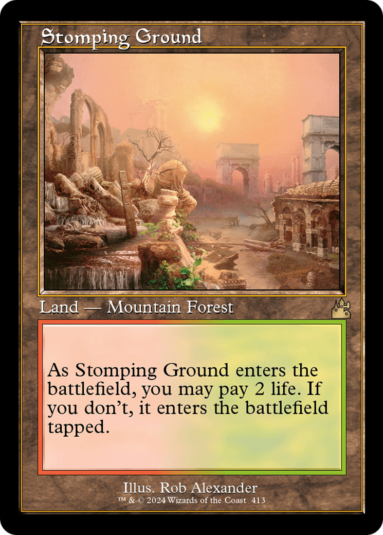 Stomping Ground (Retro) [Ravnica Remastered] | D20 Games