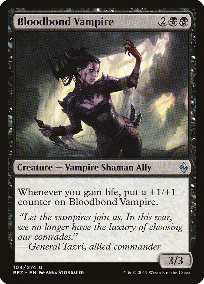 Bloodbond Vampire [Battle for Zendikar] | D20 Games